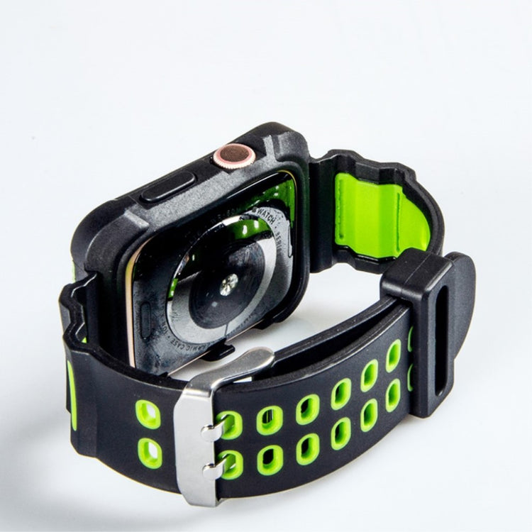 Rigtigt flot Apple Watch Series 4 44mm Silikone Rem - Flerfarvet#serie_3