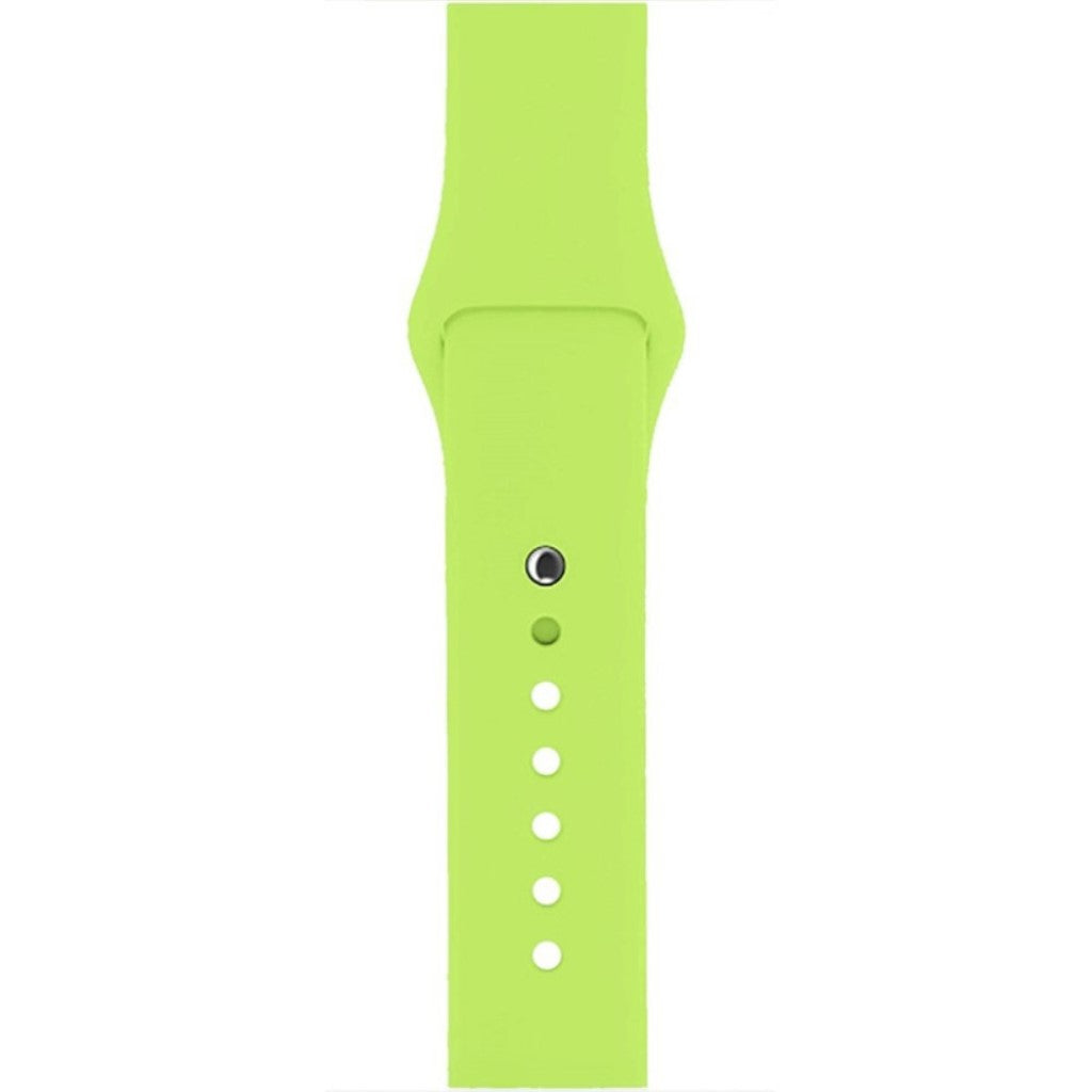 Super skøn Apple Watch Series 4 44mm Silikone Rem - Grøn#serie_14