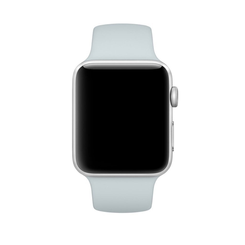 Super skøn Apple Watch Series 4 44mm Silikone Rem - Blå#serie_21