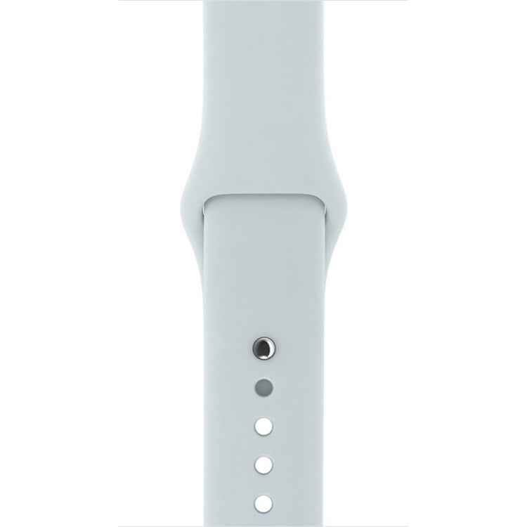 Helt vildt hårdfør Apple Watch Series 4 44mm Silikone Rem - Blå#serie_21