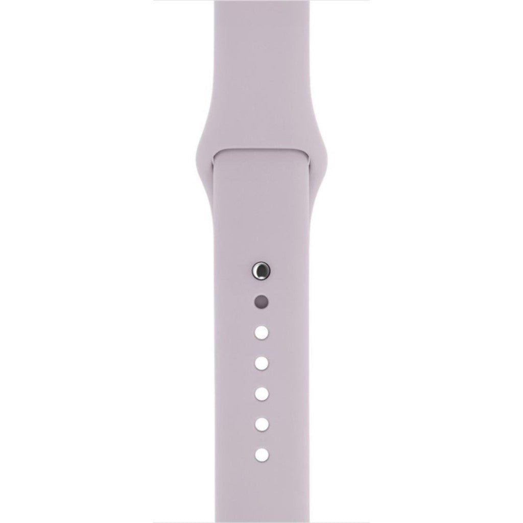 Helt vildt hårdfør Apple Watch Series 4 44mm Silikone Rem - Lilla#serie_22
