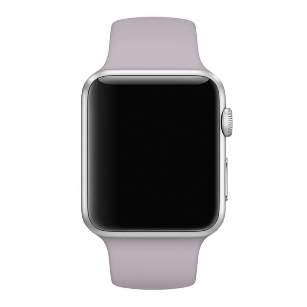 Helt vildt hårdfør Apple Watch Series 4 44mm Silikone Rem - Lilla#serie_22