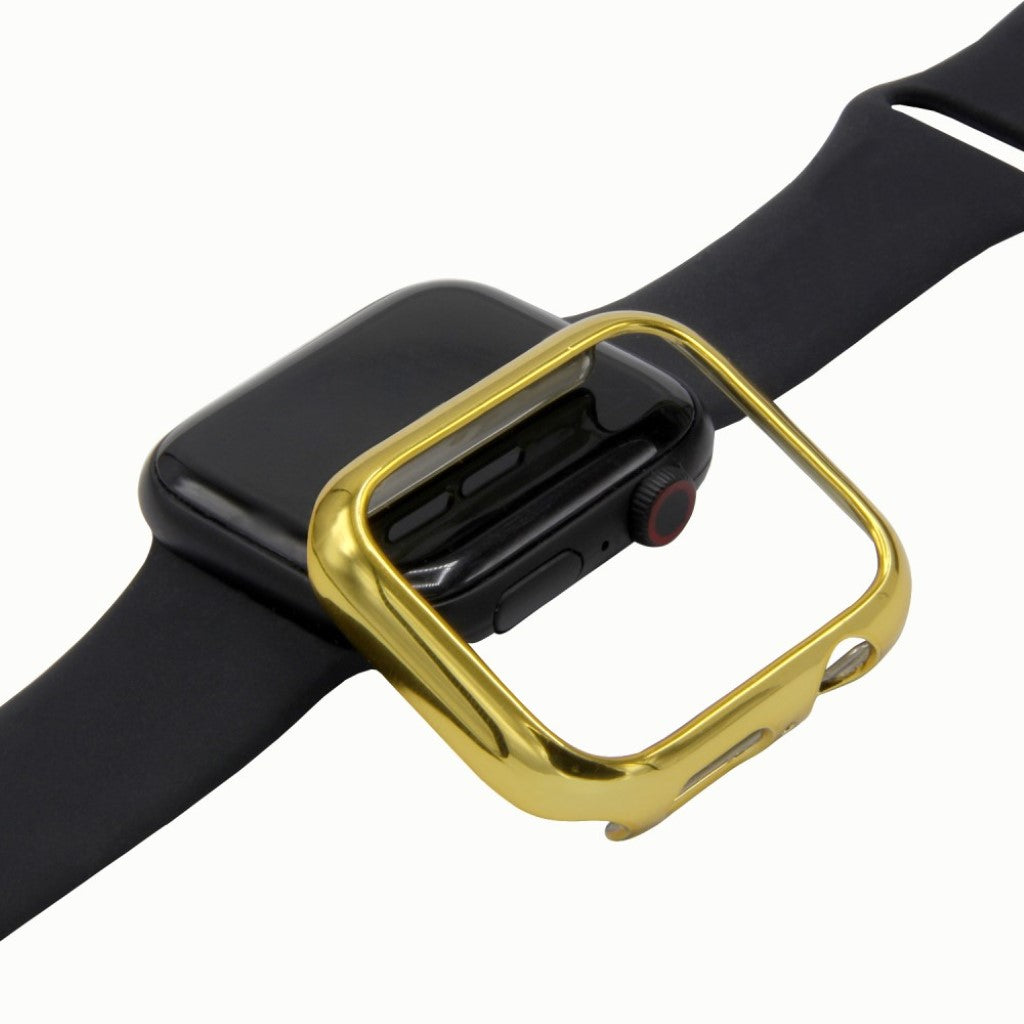 Mega Fed Apple Watch Series 4 44mm Silikone Cover - Guld#serie_2