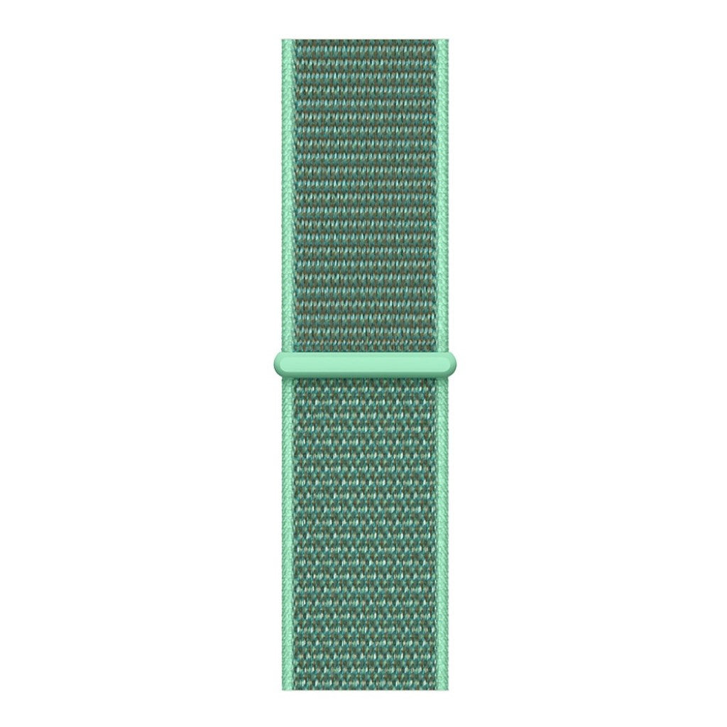 Helt vildt komfortabel Apple Watch Series 4 44mm Nylon Rem - Grøn#serie_1
