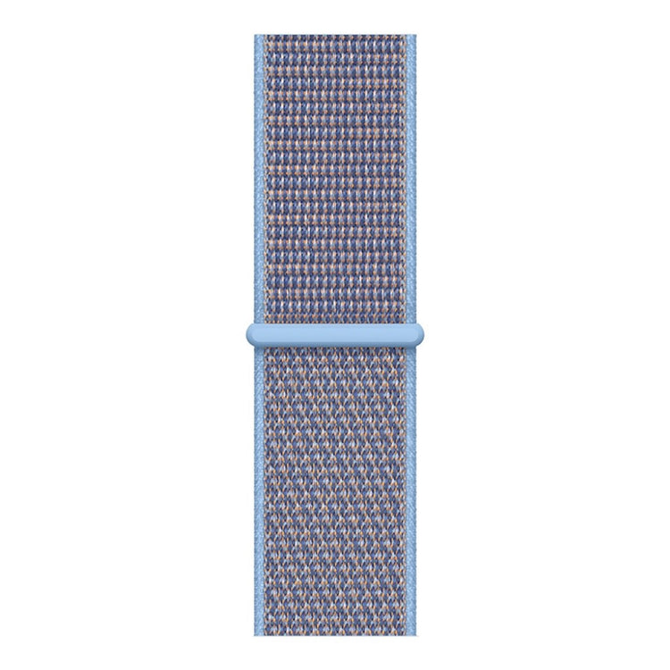 Helt vildt komfortabel Apple Watch Series 4 44mm Nylon Rem - Blå#serie_5