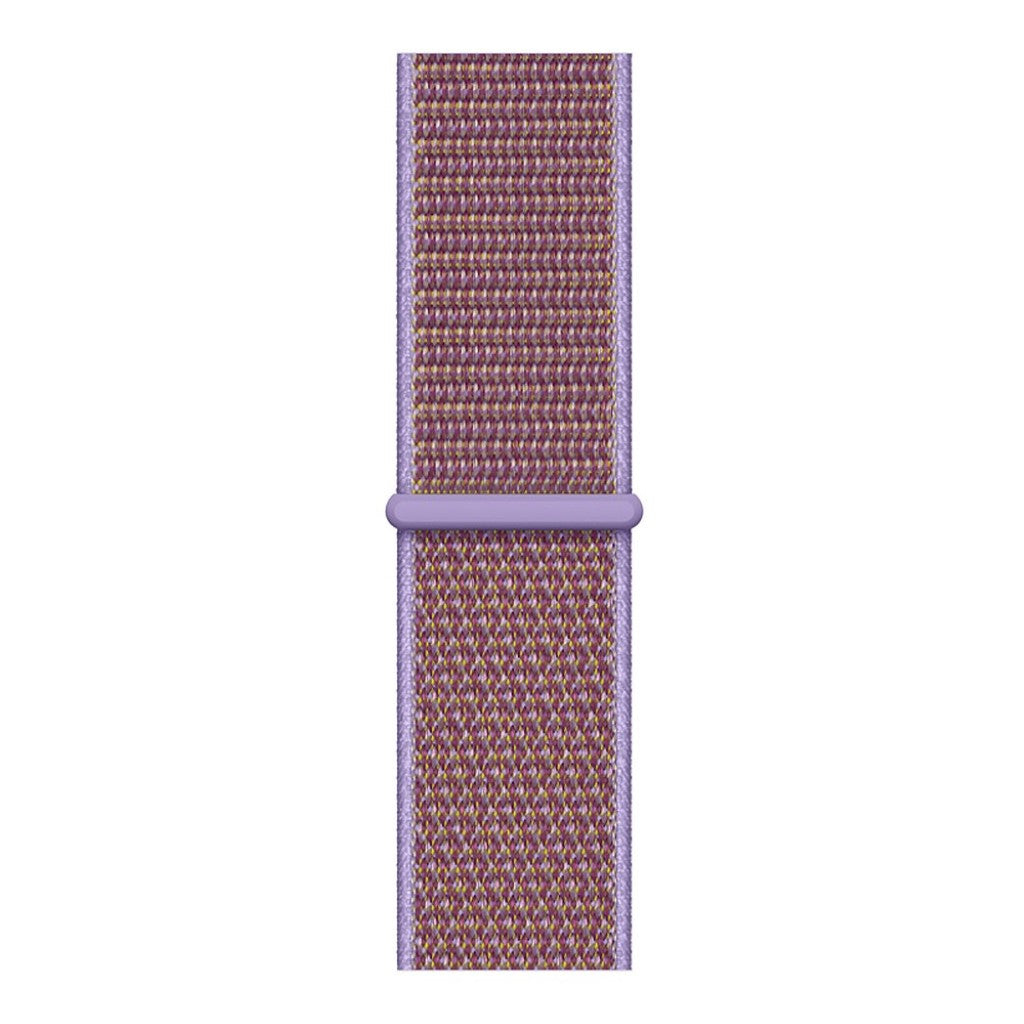 Helt vildt komfortabel Apple Watch Series 4 44mm Nylon Rem - Lilla#serie_7