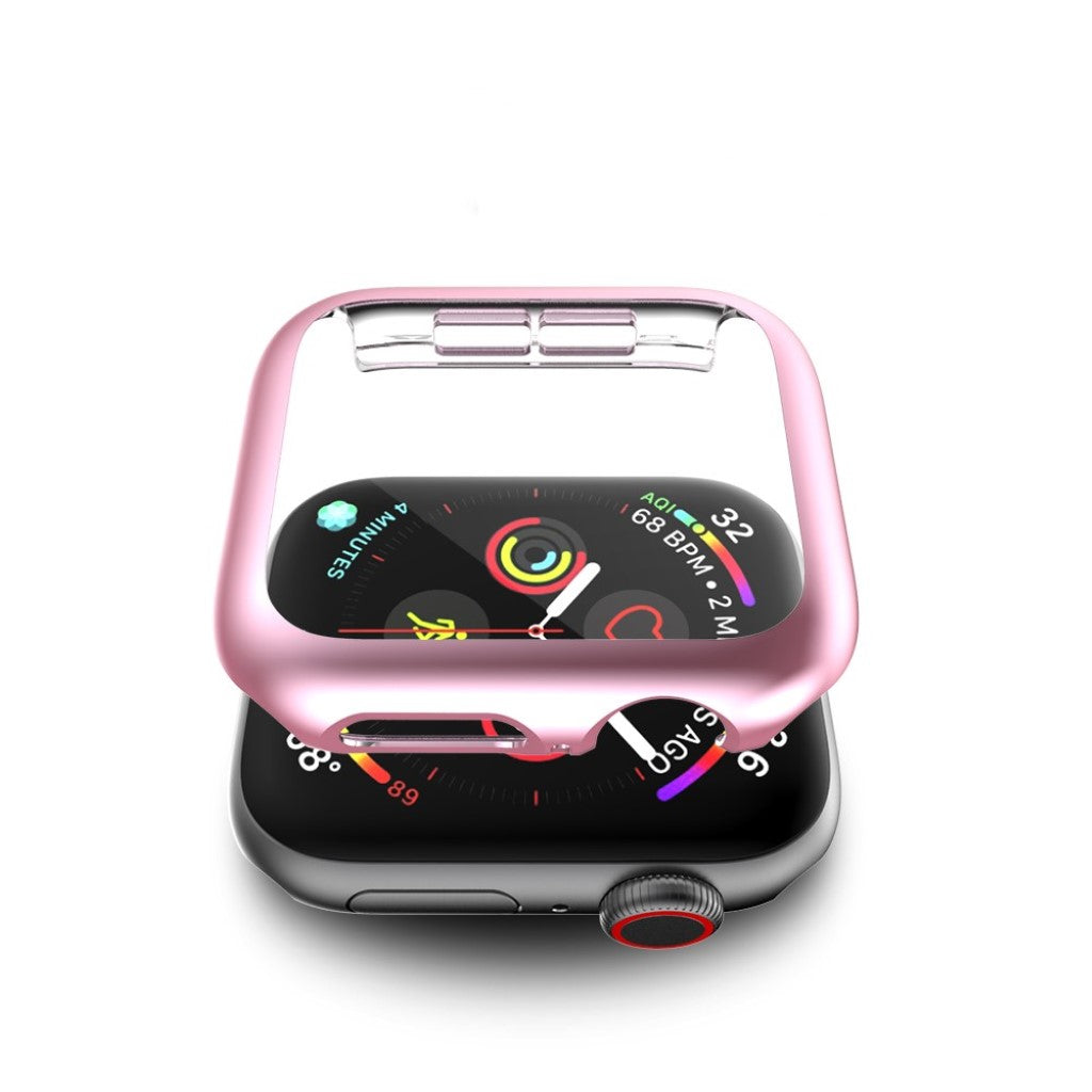 Mega Fint Apple Watch Series 4 44mm Plastik Cover - Pink#serie_4