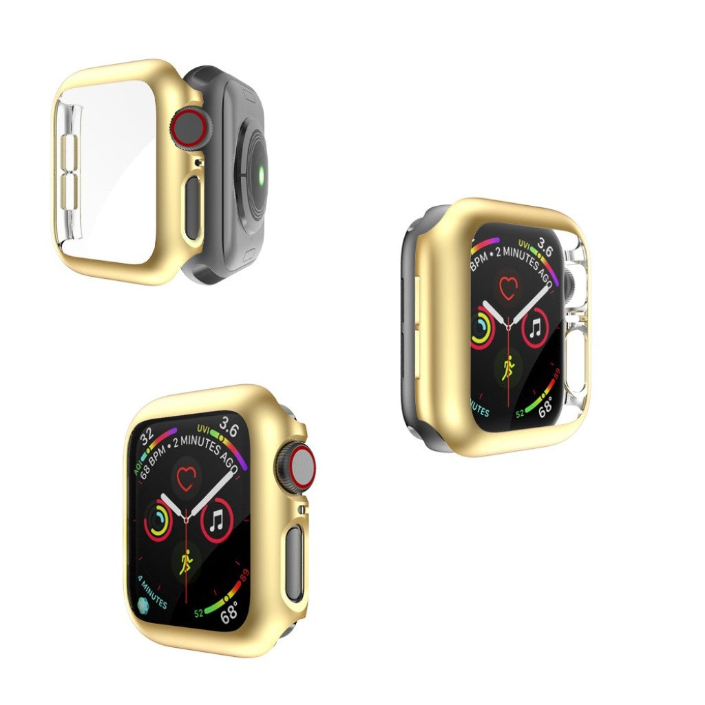 Mega Fint Apple Watch Series 4 44mm Plastik Cover - Guld#serie_5