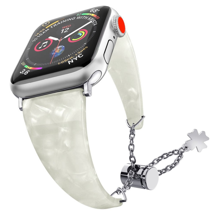 Helt vildt sejt Apple Watch Series 5 40mm  Rem - Hvid#serie_4