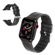 Pænt Ægte Læder Og Silikone Rem passer til Apple Watch Series 5 40mm