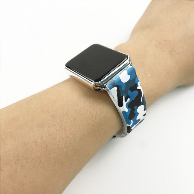 Fortrinligt Apple Watch Series 5 40mm Silikone Rem - Flerfarvet#serie_2