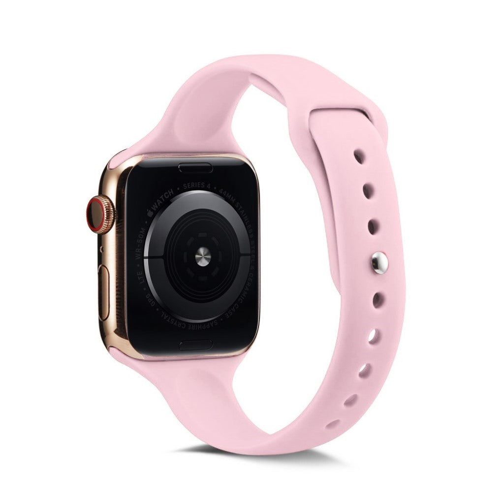 Super flot Apple Watch Series 5 40mm Silikone Rem - Pink#serie_7