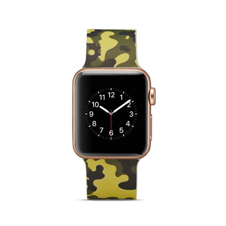 Helt vildt godt Apple Watch Series 5 40mm Silikone Rem - Grøn#serie_8