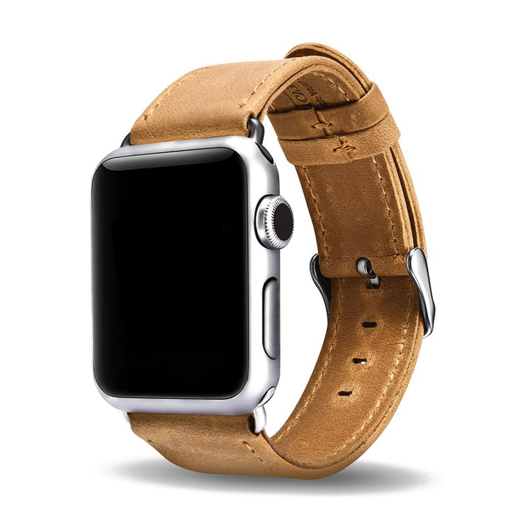 Vildt fantastisk Apple Watch Series 5 40mm Ægte læder Rem - Brun#serie_2