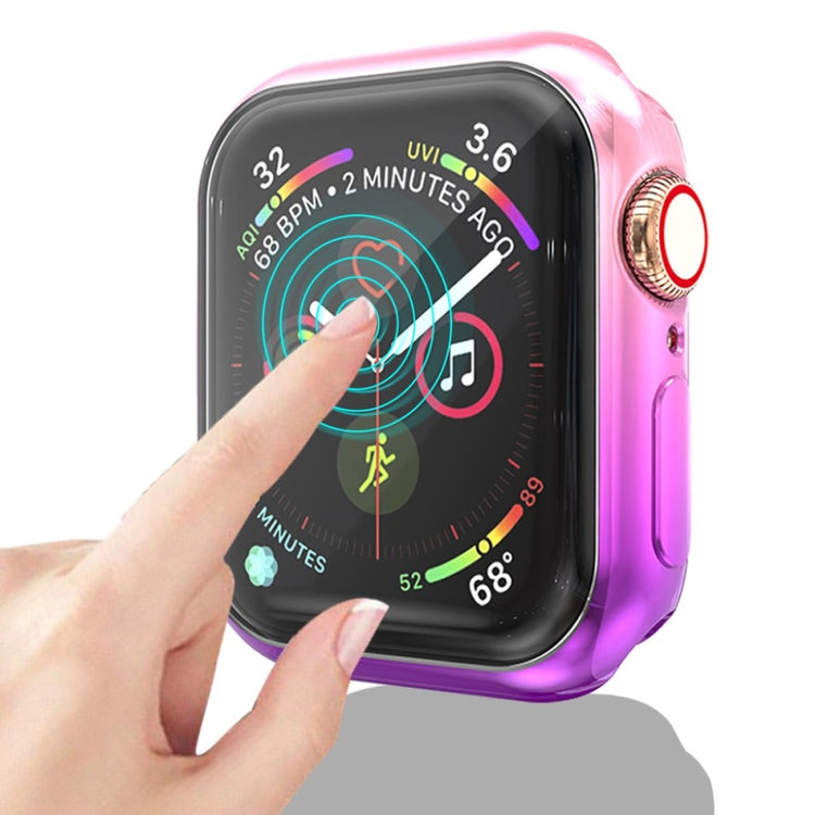 Apple Watch Series 5 40mm / Apple Watch 40mm  Silikone Bumper  - Flerfarvet#serie_5
