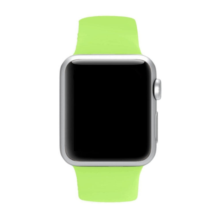  Apple Watch Series 5 44mm / Apple Watch 40mm Silikone Rem - Grøn#serie_13