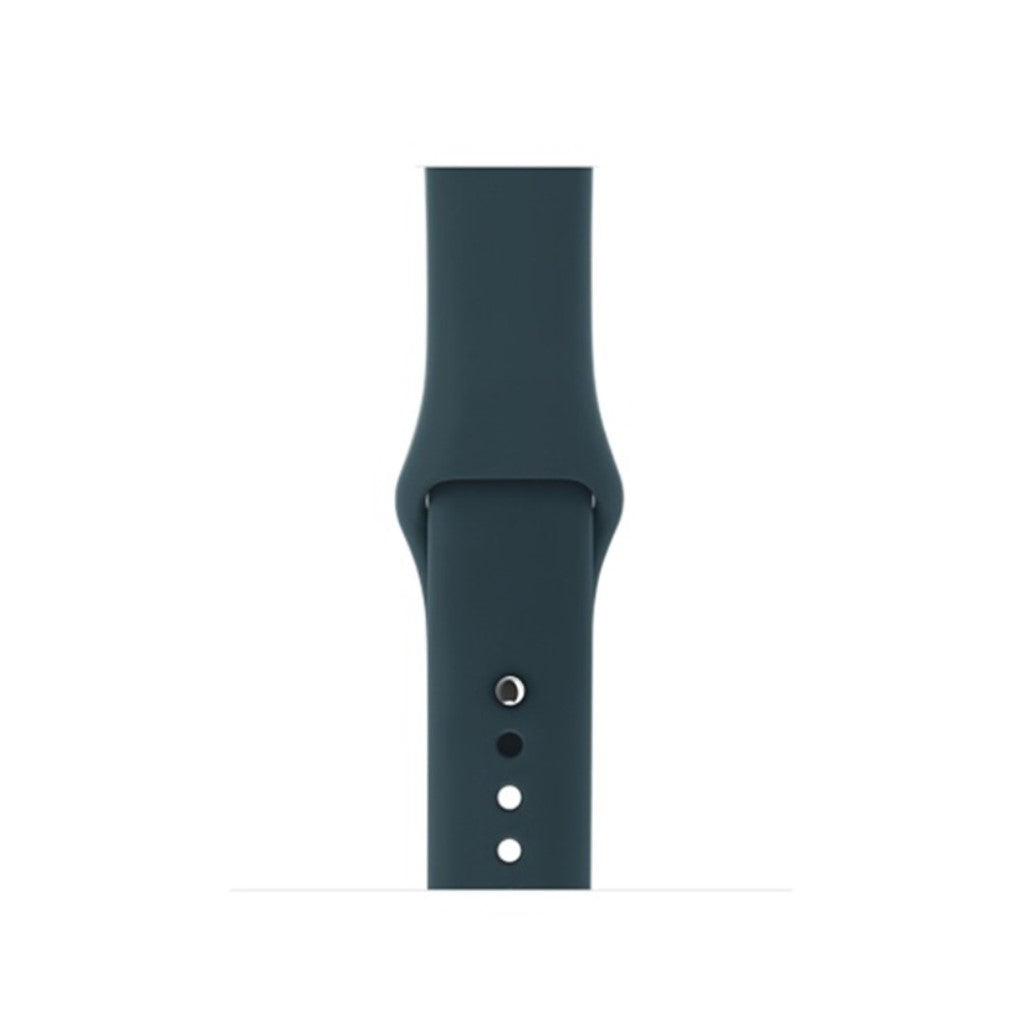  Apple Watch Series 5 44mm / Apple Watch 40mm Silikone Rem - Grøn#serie_15
