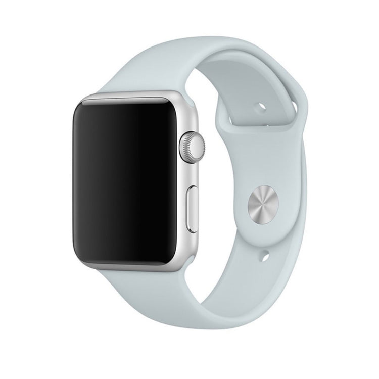  Apple Watch Series 5 44mm / Apple Watch 40mm Silikone Rem - Blå#serie_20