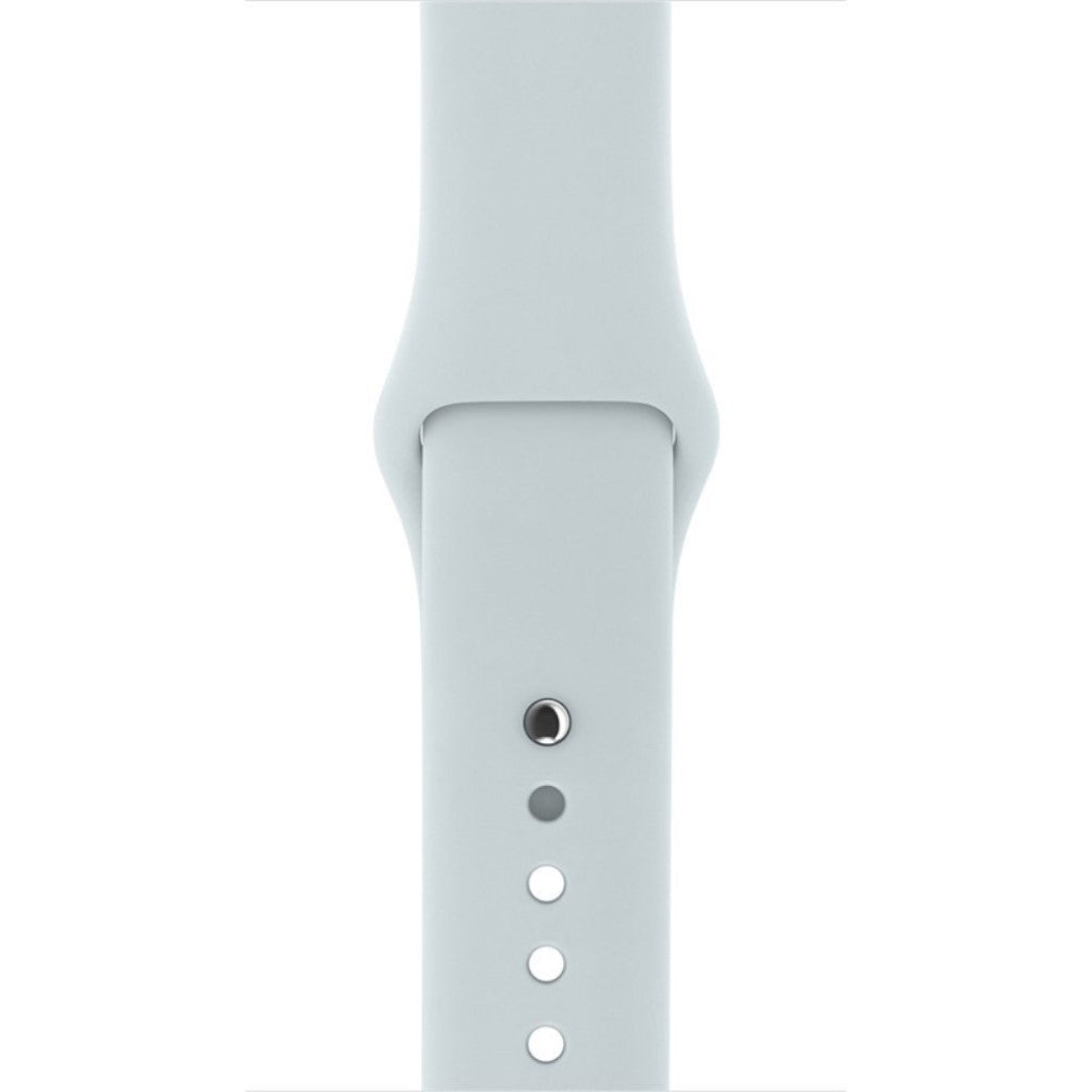  Apple Watch Series 5 44mm / Apple Watch 40mm Silikone Rem - Blå#serie_20