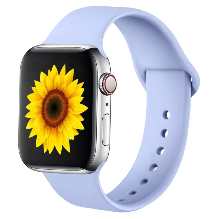  Apple Watch Series 5 44mm / Apple Watch 40mm Silikone Rem - Lilla#serie_1