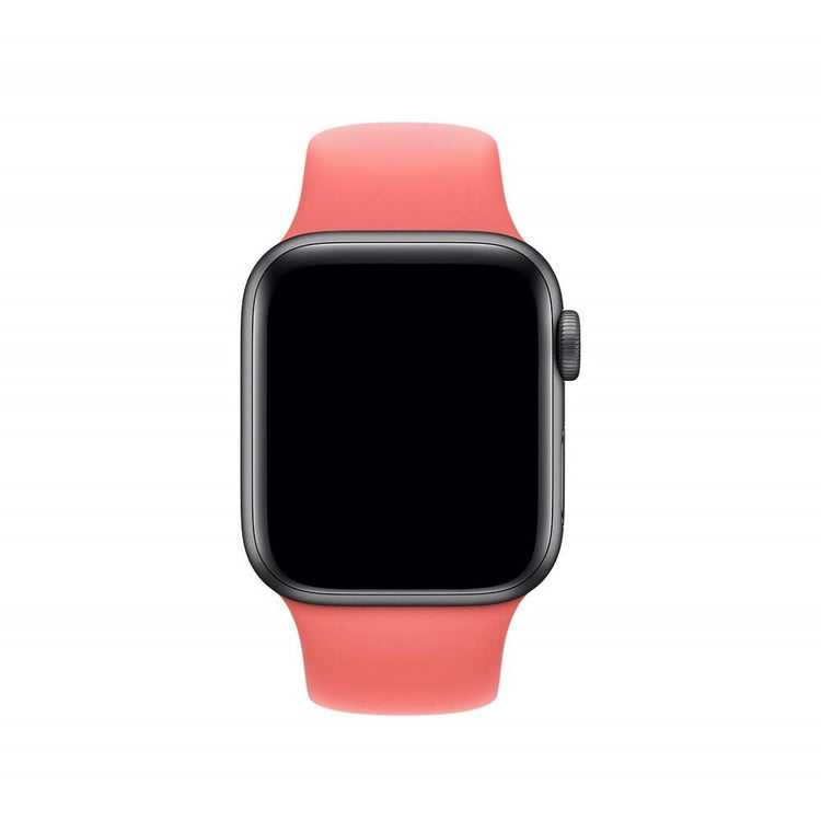  Apple Watch Series 5 44mm / Apple Watch 40mm Silikone Rem - Pink#serie_2
