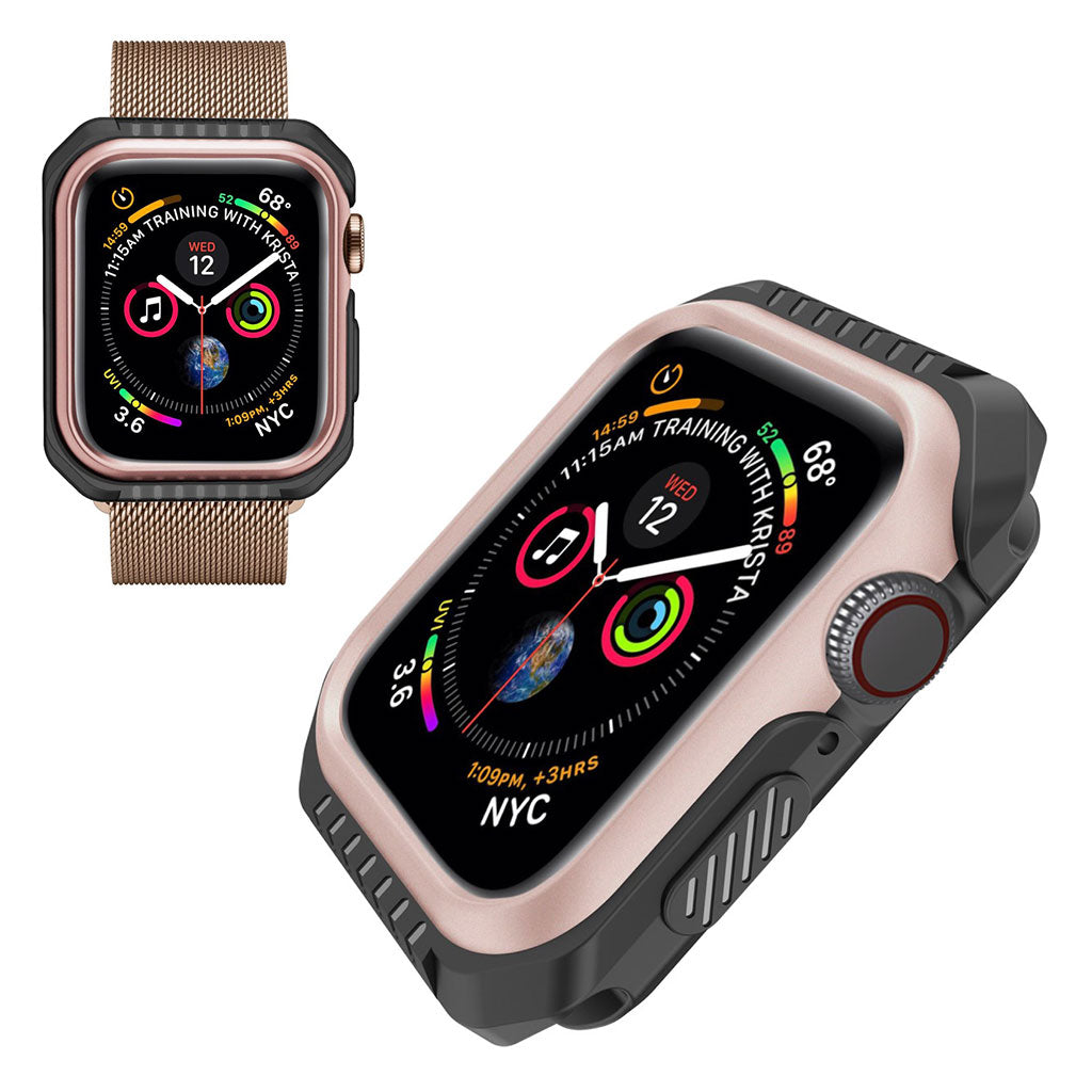 Apple Watch Series 5 40mm / Apple Watch 40mm Holdbar Metal Bumper  - Pink#serie_1