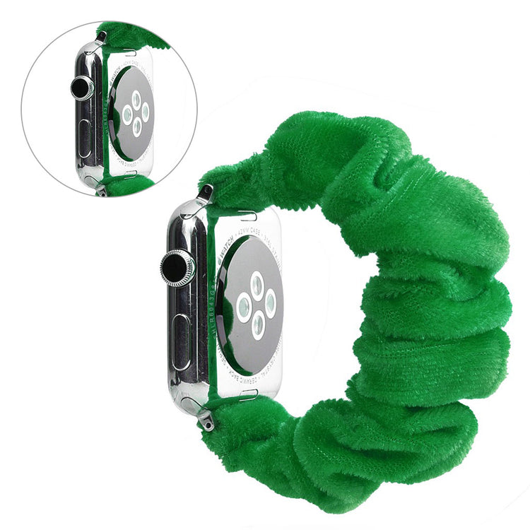 Godt Apple Watch Series 5 40mm / Apple Watch 40mm Nylon Rem - Grøn#serie_11