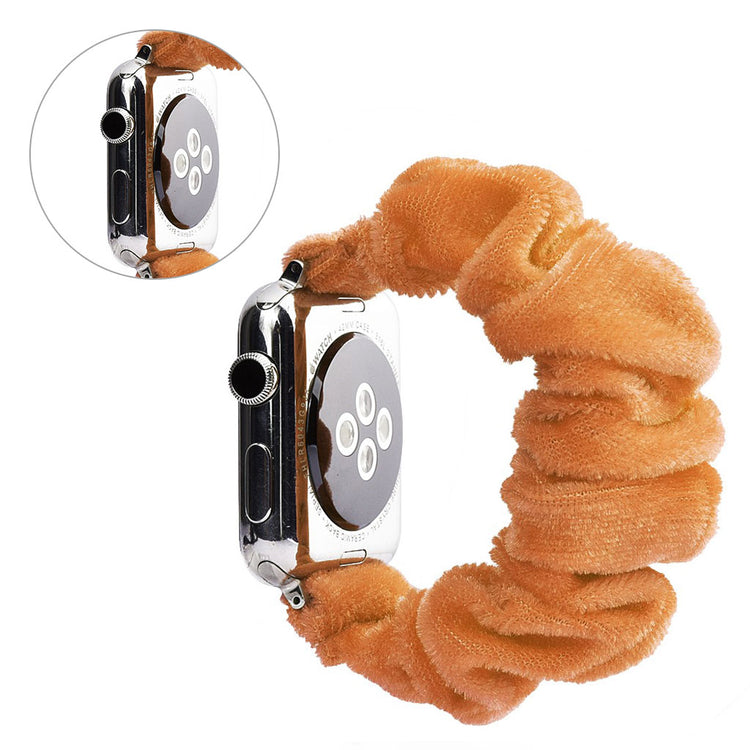 Godt Apple Watch Series 5 40mm / Apple Watch 40mm Nylon Rem - Gul#serie_13