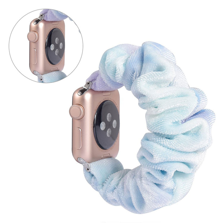 Godt Apple Watch Series 5 40mm / Apple Watch 40mm Nylon Rem - Blå#serie_17