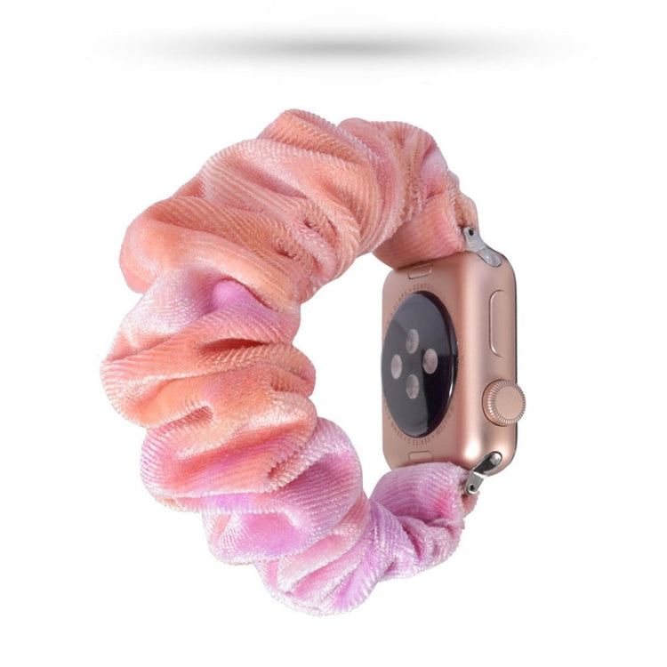 Godt Apple Watch Series 5 40mm / Apple Watch 40mm Nylon Rem - Orange#serie_18