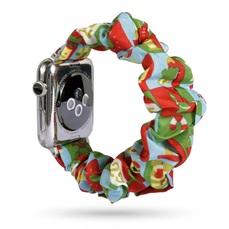 Godt Apple Watch Series 5 40mm / Apple Watch 40mm Nylon Rem - Flerfarvet#serie_2