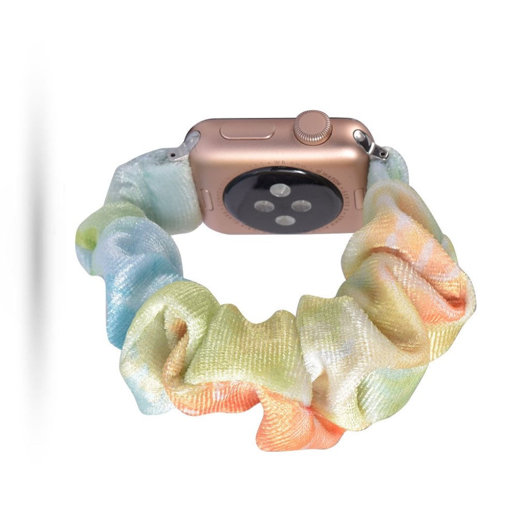 Godt Apple Watch Series 5 40mm / Apple Watch 40mm Nylon Rem - Flerfarvet#serie_21