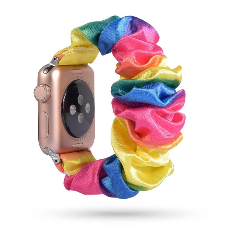 Godt Apple Watch Series 5 40mm / Apple Watch 40mm Nylon Rem - Flerfarvet#serie_25