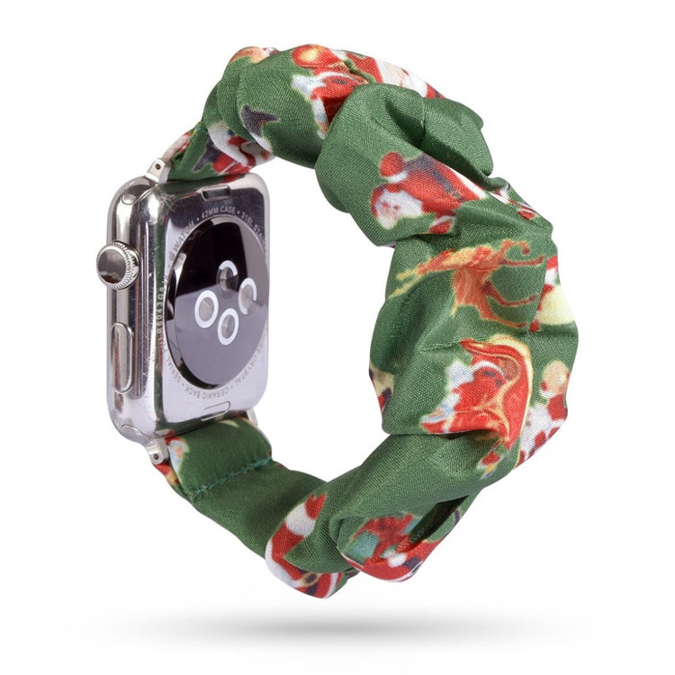 Godt Apple Watch Series 5 40mm / Apple Watch 40mm Nylon Rem - Flerfarvet#serie_4