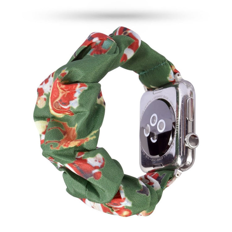 Godt Apple Watch Series 5 40mm / Apple Watch 40mm Nylon Rem - Flerfarvet#serie_4