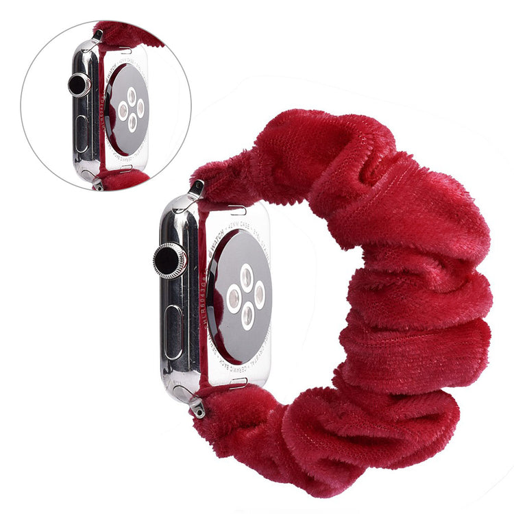 Godt Apple Watch Series 5 40mm / Apple Watch 40mm Nylon Rem - Rød#serie_9