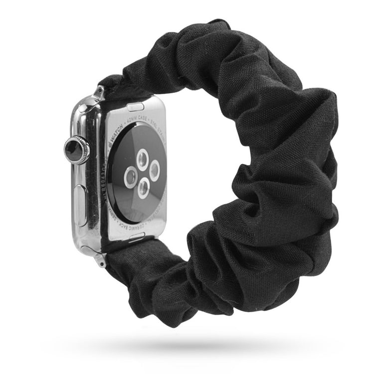 Super fed Apple Watch Series 5 40mm Nylon Rem - Sort#serie_1