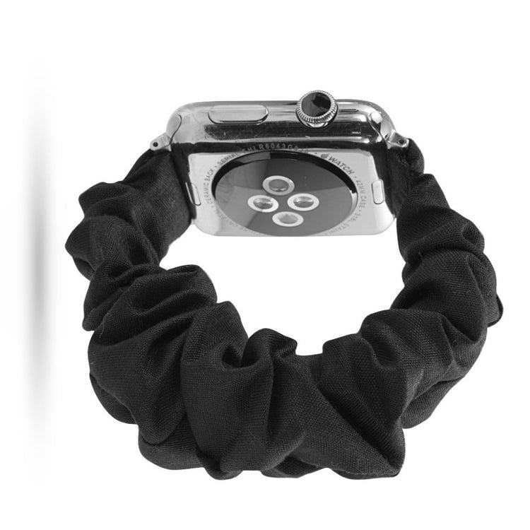 Super fed Apple Watch Series 5 40mm Nylon Rem - Sort#serie_1