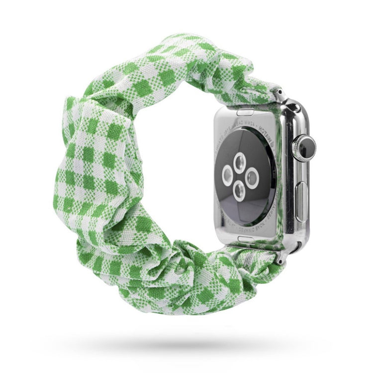 Super fed Apple Watch Series 5 40mm Nylon Rem - Grøn#serie_13