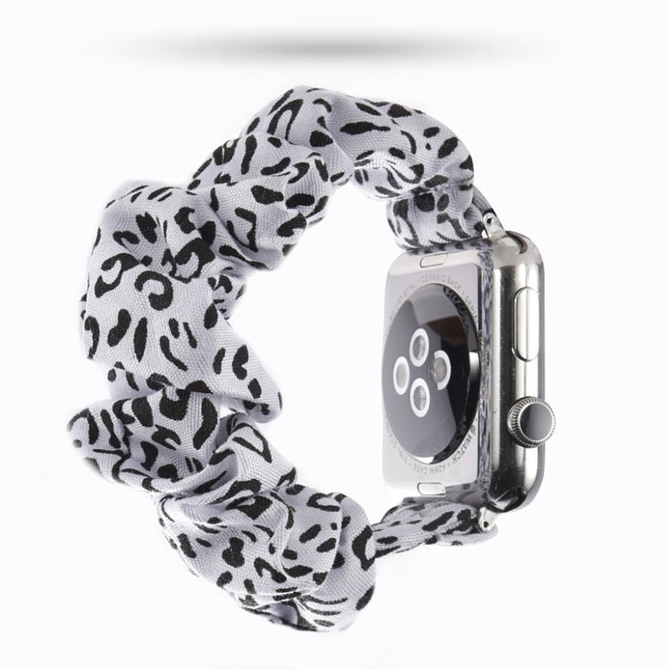 Super fed Apple Watch Series 5 40mm Nylon Rem - Hvid#serie_2