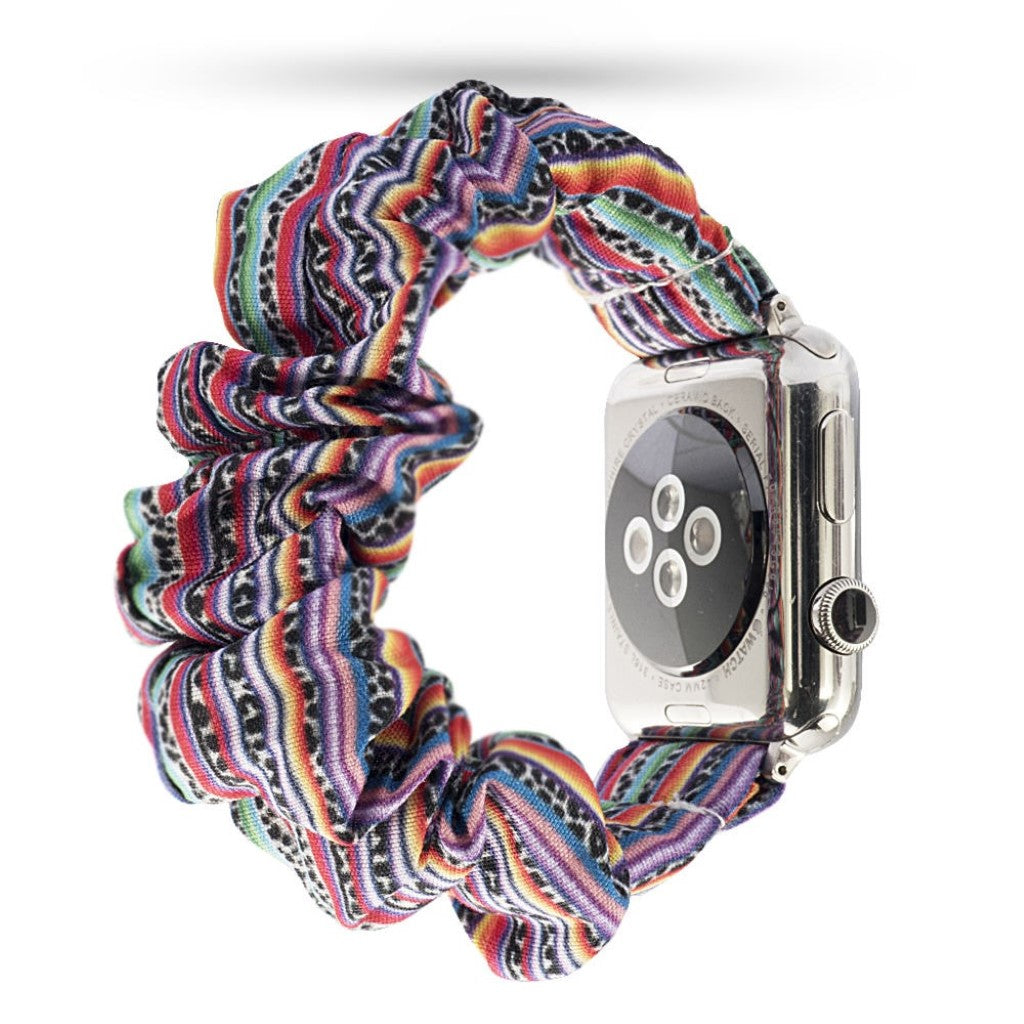 Super fed Apple Watch Series 5 40mm Nylon Rem - Flerfarvet#serie_25
