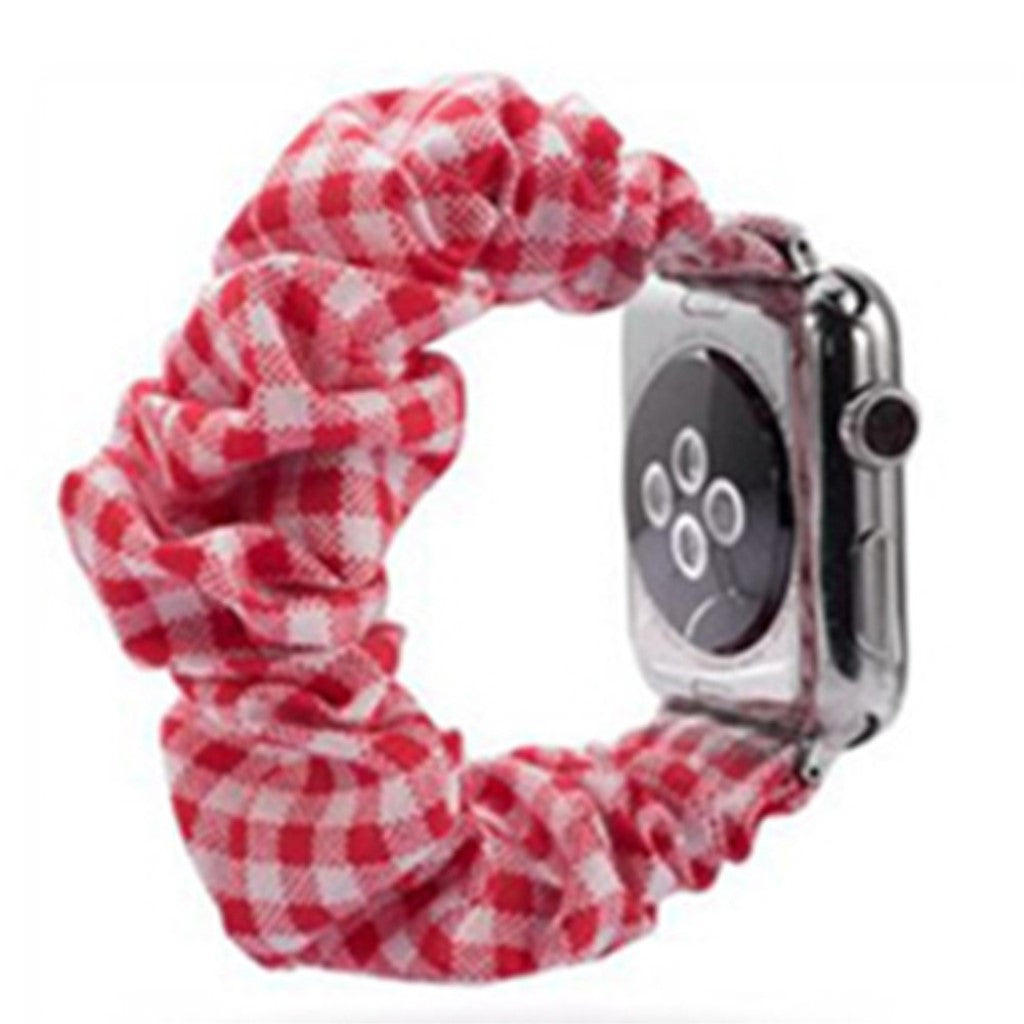 Super fed Apple Watch Series 5 40mm Nylon Rem - Rød#serie_4