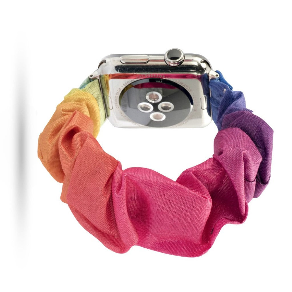 Super fed Apple Watch Series 5 40mm Nylon Rem - Flerfarvet#serie_6