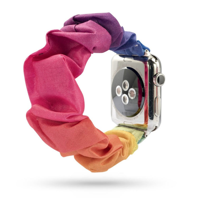 Super fed Apple Watch Series 5 40mm Nylon Rem - Flerfarvet#serie_6