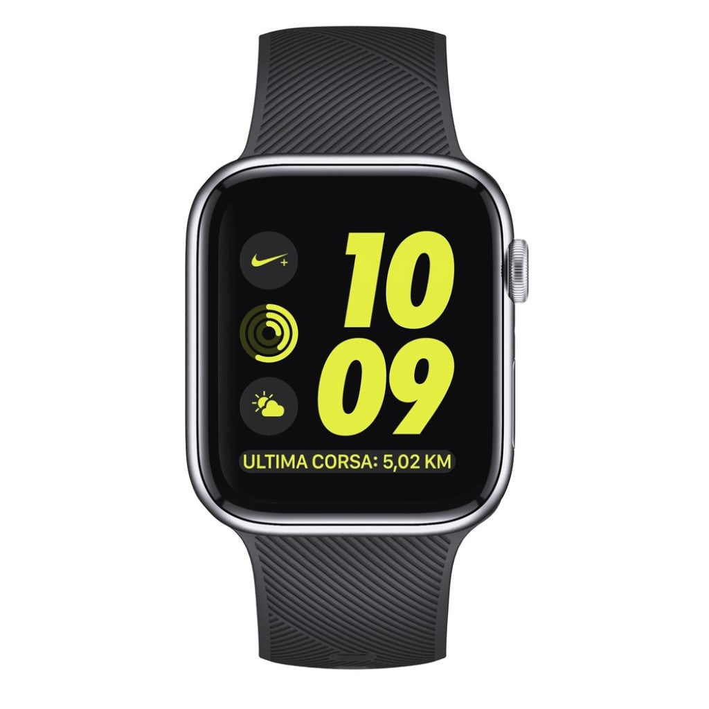 Helt vildt kønt Apple Watch Series 5 40mm Silikone Rem - Sort#serie_096