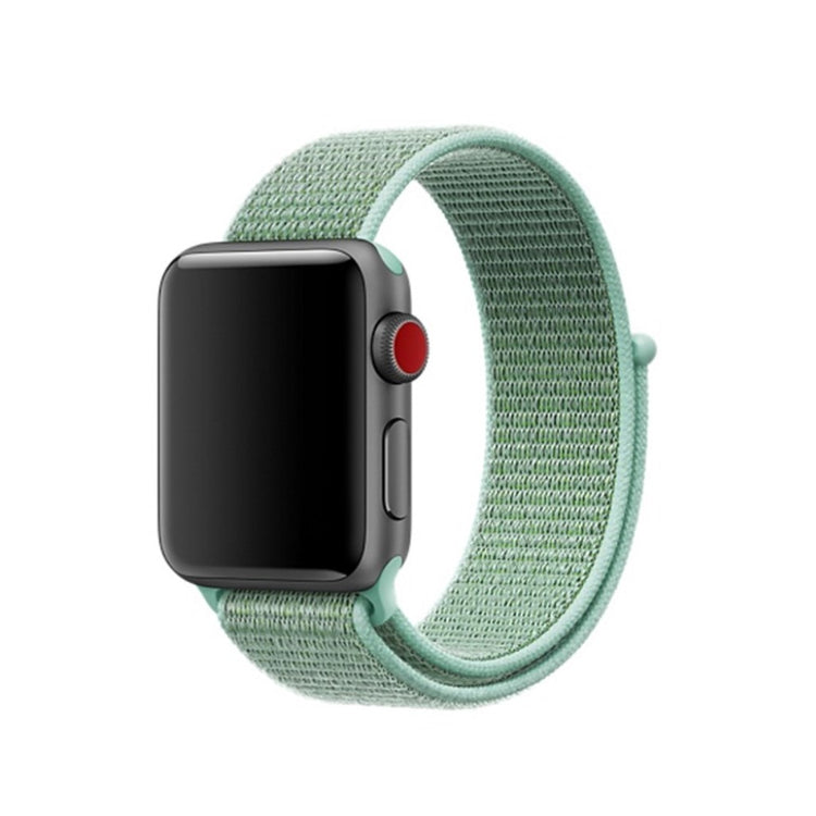 Meget sejt Apple Watch Series 5 40mm Nylon Rem - Grøn#serie_11