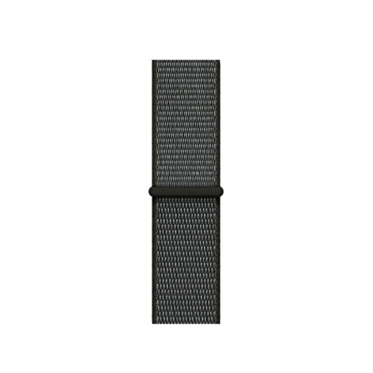 Meget sejt Apple Watch Series 5 40mm Nylon Rem - Sort#serie_15