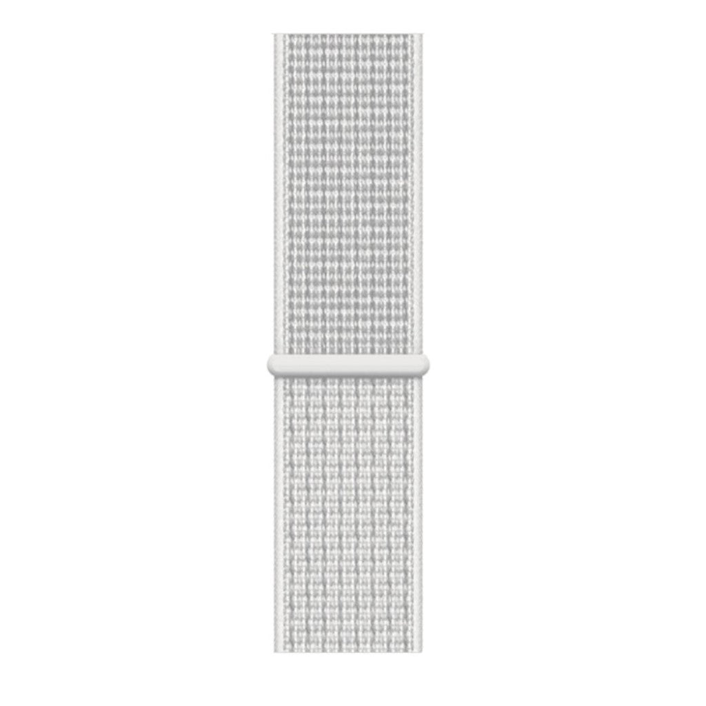 Meget sejt Apple Watch Series 5 40mm Nylon Rem - Hvid#serie_3