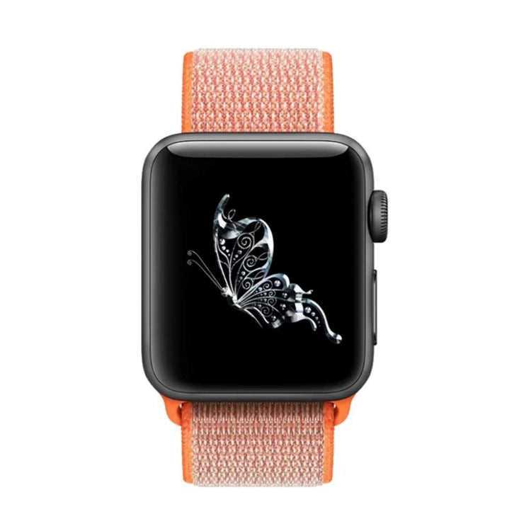 Meget sejt Apple Watch Series 5 40mm Nylon Rem - Orange#serie_9
