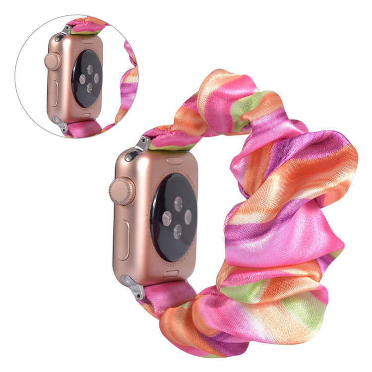 Rigtigt fint Apple Watch Series 5 40mm Nylon Rem - Flerfarvet#serie_3